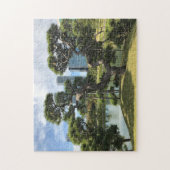 黒ユニーク松 ジグソーパズル (縦)