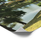 黒ユニーク松 ポスター (角)