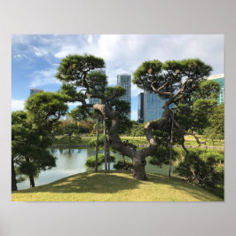 黒ユニーク松 ポスター