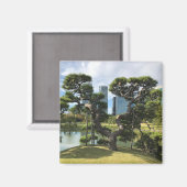 黒ユニーク松 マグネット (正面/裏面)