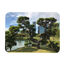 黒ユニーク松 マグネット