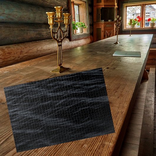 黒ユニーク色の海無地ののパズル ジグソーパズル