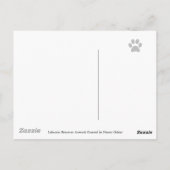 黒ラブラドール ガーディアン エンジェル（レインボーブリッジ） ポストカード (裏面)