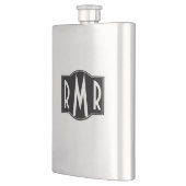 黒ラベルモノグラムの フラスク (左)