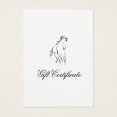 黒ランニング色の馬 (正面)