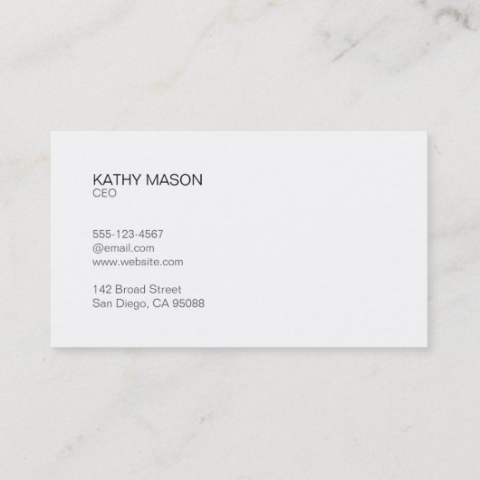 黒ルクス | 役員 名刺 (裏面)