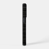 黒レンガの壁にスプレーアートで「I Love You!」 iPhoneケース (右側面)