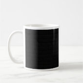黒レンガ壁 コーヒーマグカップ (左)