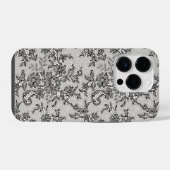 黒レース iPhoneケース (裏面横)