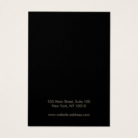 黒ロゴのイヤリング表示カードの追加 (裏面)