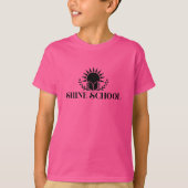 黒ロゴ キッズTシャツ Tシャツ (正面)