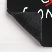 黒一色のマウスパッド マウスパッド (コーナー)