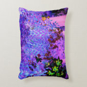 黒不気味と深紅のリリガーデンランドスケープ アクセントクッション (正面(垂直))