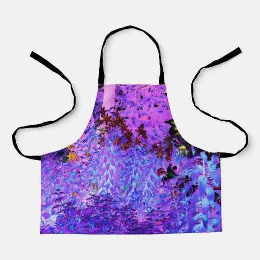 黒不気味と深紅のリリガーデンランドスケープ エプロン (正面)