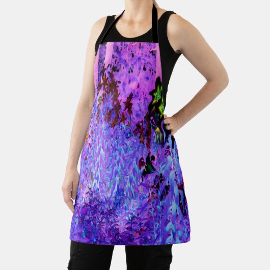 黒不気味と深紅のリリガーデンランドスケープ エプロン (インサイチュ)