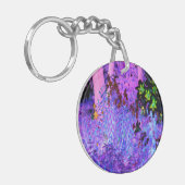 黒不気味と深紅のリリガーデンランドスケープ キーホルダー (正面左)