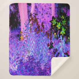 黒不気味と深紅のリリガーデンランドスケープ シェルパブランケット