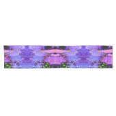 黒不気味と深紅のリリガーデンランドスケープ ショートテーブルランナー (横)