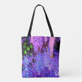 黒不気味と深紅のリリガーデンランドスケープ トートバッグ (裏面)