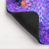 黒不気味と深紅のリリガーデンランドスケープ マウスパッド (コーナー)