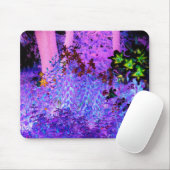 黒不気味と深紅のリリガーデンランドスケープ マウスパッド (マウス)