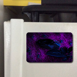 黒不気味材バラ黒クモ マグネット