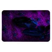 黒不気味材バラ黒クモ マグネット (横)