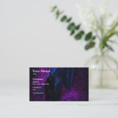 黒不気味材バラ黒クモ 名刺 (スタンド正面)