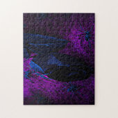 黒不気味物質バラ ジグソーパズル (縦)