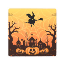 黒不気味猫ハロウィーンデザインモダン- ミニマル