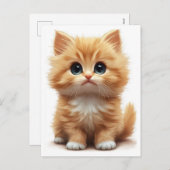 黒不気味猫ハロウィーン壁紙 – 2025夜! シーズンポストカード (正面/裏面)