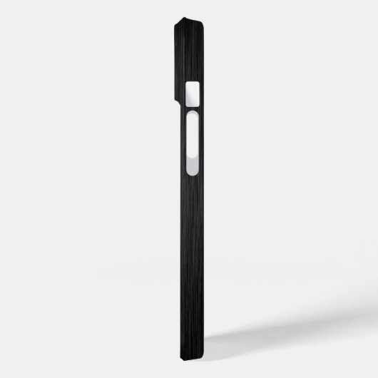 黒不気味金属ケース – メイトiPhoneケース Case-Mate iPhoneケース (裏面 / 左)