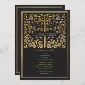 黒中世王室の剣結婚式 プログラム (正面/裏面)