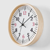 黒中国の数字ホームオフィスデコーギフトウォール 壁時計 (傾斜)