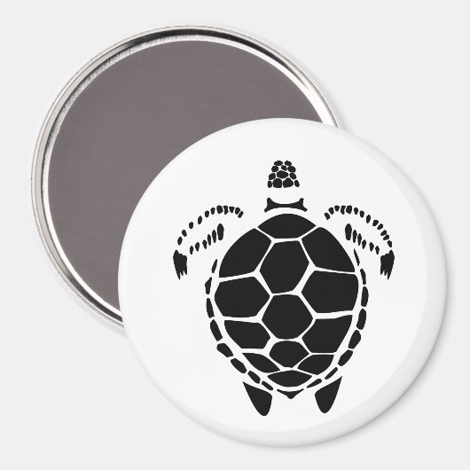 黒亀 マグネット (正面/裏面)