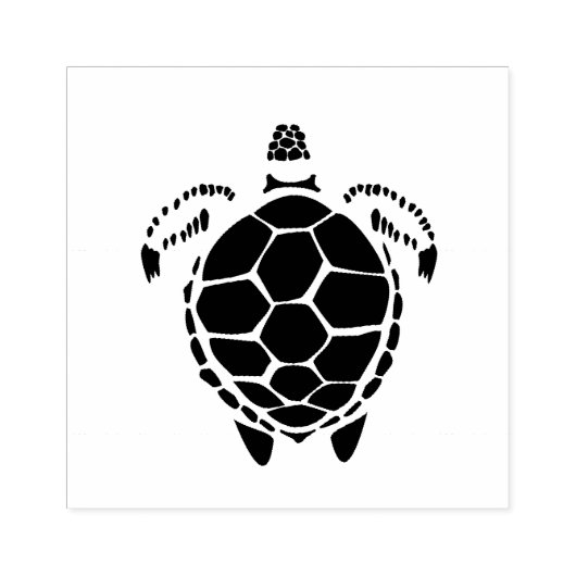 黒亀 ラバースタンプ (インプリント)