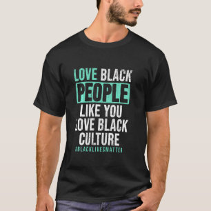 黒人が好き黒人文化Blac Tシャツ