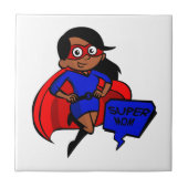 黒人すごい母 タイル (正面)