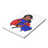 黒人すごい母 ノートパッド (回転)