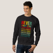 黒人であることを誇りに思う 黒人の誇り Tシャツ (正面フル)