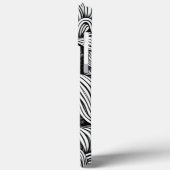 黒人と白人の抽象芸術アフリカ系アメリカ人女性 Case-Mate iPhoneケース (裏面 / 左)