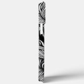 黒人と白人の抽象芸術アフリカ系アメリカ人女性 Case-Mate iPhoneケース (裏面 / 右)