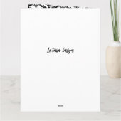 黒人と白人の(紋章の)フラ・ダ・リアフリカ系アメリカ人シスター カード (裏面)