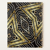 黒人のアフリカ人女性 プランナー手帳 (裏面)