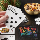 黒人のゲイで誇り高いLGBTQ黒人クィア トランプ (インサイチュ)