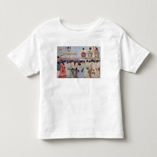 黒人のダンス トドラーTシャツ (正面)
