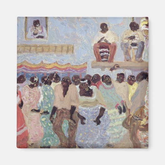 黒人のダンス マグネット (正面)