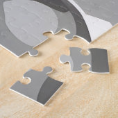 黒人のポートレート ジグソーパズル (側面)