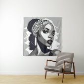 黒人のポートレート タペストリー (インサイチュ)