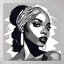 黒人のポートレート